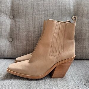 Vince Camuto Western Ankle Boots